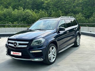 2014 Mercedes-Benz GL-Класс 400 II (X166), синий, 2850000 рублей, вид 1