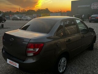 2017 Lada (ВАЗ) Granta I, коричневый, 599000 рублей, вид 3