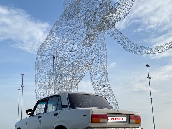 1989 Lada (ВАЗ) 2107, бежевый, 95000 рублей - вид 7