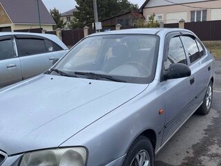 2008 Hyundai Accent ТагАЗ II, серебристый, 530000 рублей, вид 1