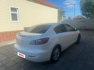 2013 Mazda 3 II (BL) Рестайлинг, белый, 1180000 рублей, вид 3