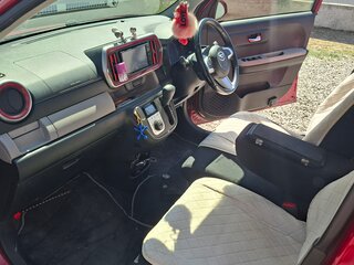2018 Daihatsu Boon III Рестайлинг, красный, 1250000 рублей, вид 5