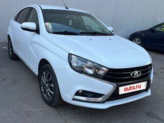 2016 Lada (ВАЗ) Vesta I, белый, 630000 рублей, вид 3