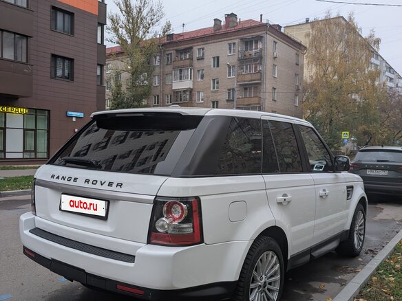 2012 Land Rover Range Rover Sport I Рестайлинг, белый, 1800000 рублей - вид 2