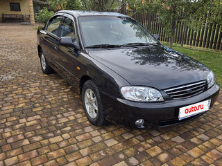 2008 Kia Spectra I Рестайлинг 2, чёрный, 450000 рублей, вид 1