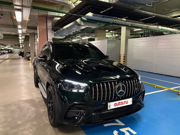 2024 Mercedes-Benz GLE AMG 53 AMG II (V167) Рестайлинг, зелёный