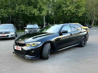 2019 BMW 3 серии 330i VII (G2x), чёрный, 2800000 рублей, вид 4