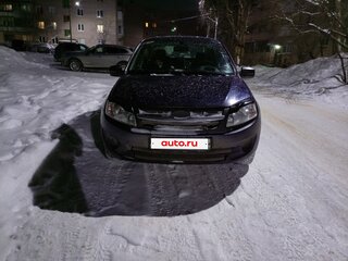 2012 Lada (ВАЗ) Granta I, синий, 155000 рублей, вид 3