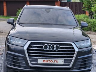 2015 Audi Q7 II (4M), чёрный, 3300000 рублей, вид 3