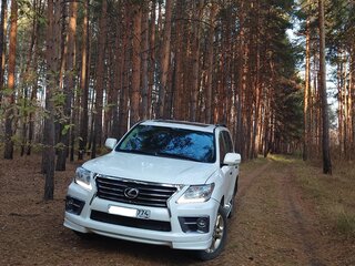 2009 Lexus LX 570 III, белый, 3100000 рублей, вид 2