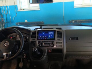 2013 Volkswagen Caravelle T5 Рестайлинг, чёрный, 1330000 рублей, вид 5