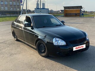 2013 Lada (ВАЗ) Priora I Рестайлинг, чёрный, 450000 рублей, вид 3