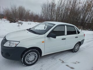 2014 Lada (ВАЗ) Granta I, белый, 369000 рублей, вид 4