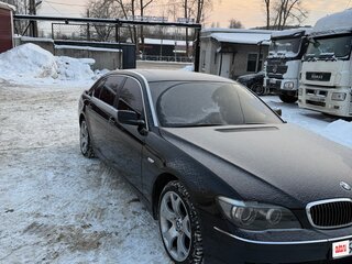 2005 BMW 7 серии 750i IV (E65/E66) Рестайлинг, чёрный, 1300000 рублей, вид 2