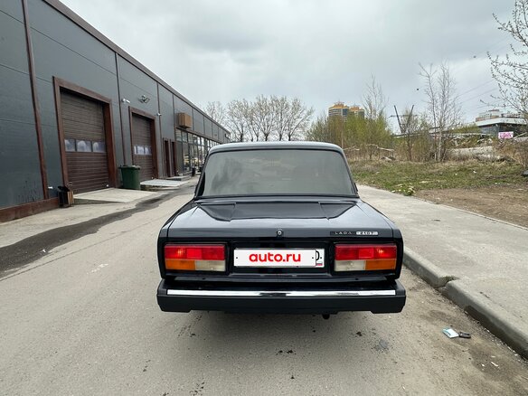 2011 Lada (ВАЗ) 2107, чёрный, 330000 рублей - вид 5