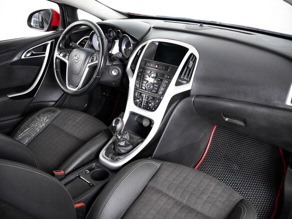 2012 Opel Astra GTC J Рестайлинг, красный, 719000 рублей - вид 9