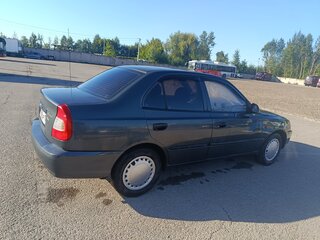 2008 Hyundai Accent ТагАЗ II, серый, 280000 рублей, вид 4