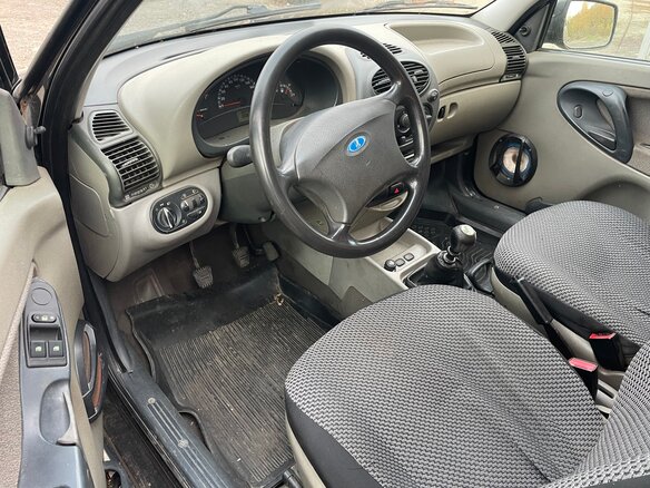 2010 Lada (ВАЗ) Kalina I, чёрный - вид 9