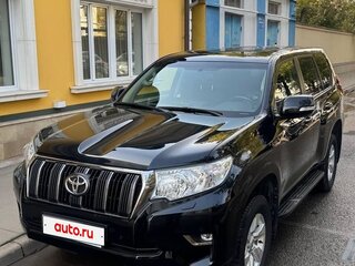 2021 Toyota Land Cruiser Prado 150 Series Рестайлинг 3, чёрный, 5800000 рублей, вид 1