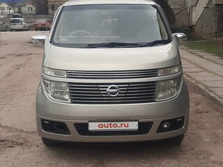 2002 Nissan Elgrand II (E51), серебристый, 1350000 рублей, вид 1