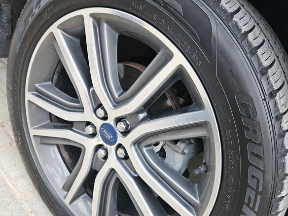 2019 Ford Edge II Рестайлинг, голубой, 2000000 рублей - вид 9