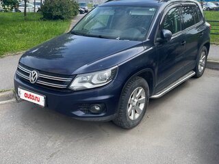 2013 Volkswagen Tiguan I Рестайлинг, синий, 1250000 рублей, вид 1