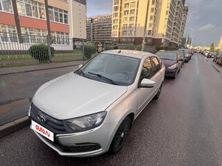 2019 Lada (ВАЗ) Granta I Рестайлинг, серебристый, 695000 рублей, вид 1