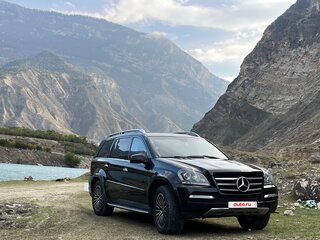 2008 Mercedes-Benz GL-Класс 500 I (X164), чёрный, 1320000 рублей, вид 1
