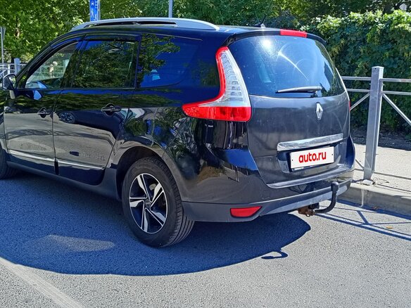 2013 Renault Scenic Grand III Рестайлинг, чёрный, 1180000 рублей - вид 3