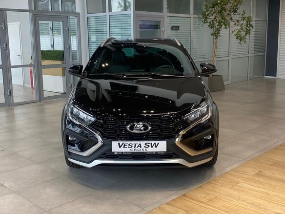 2025 Lada (ВАЗ) Vesta SW Cross I Рестайлинг (NG), чёрный, 2246000 рублей - вид 2