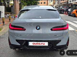 2023 BMW X4 20i II (G02) Рестайлинг, серый, 5200000 рублей, вид 4