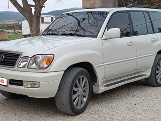 2000 Lexus LX 470 II, белый, 1500000 рублей, вид 1