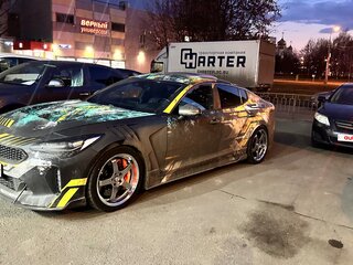 2020 Kia Stinger I Рестайлинг, чёрный, 3980013 рублей, вид 1