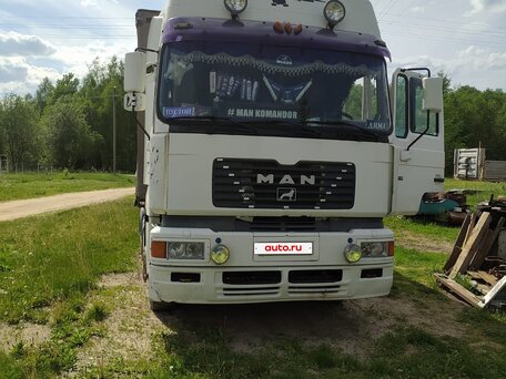 1999 MAN 19, белый, 1000000 рублей, вид 1