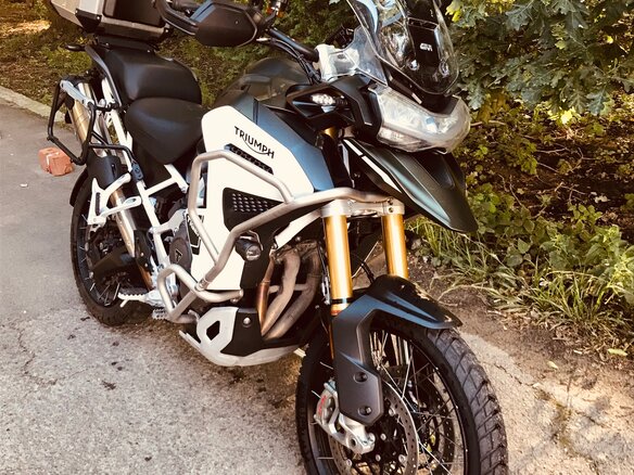 2022 Triumph Tiger 1200, зелёный, 2300000 рублей