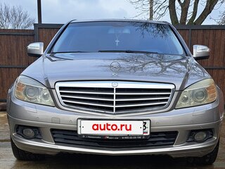 2007 Mercedes-Benz C-Класс 180 Kompressor III (W204), серый, 1050000 рублей, вид 1
