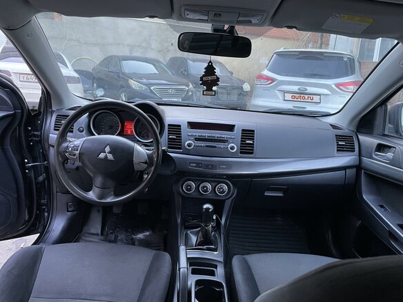2008 Mitsubishi Lancer X, чёрный, 690000 рублей - вид 10
