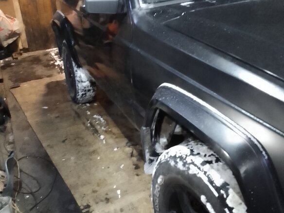 1985 Jeep Cherokee II (XJ), чёрный, 450000 рублей - вид 6