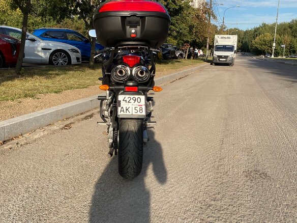 2004 Yamaha FZ6, синий, 355000 рублей - вид 11