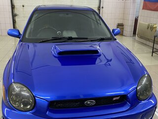 2002 Subaru Impreza WRX STi II, синий, 1300000 рублей, вид 2