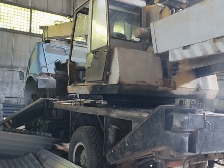 1990 МАЗ Автокраны, голубой, 350000 рублей, вид 3