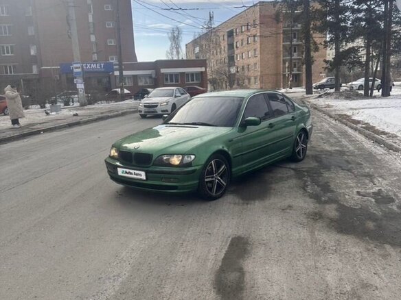 1999 BMW 3 серии 316i IV (E46), зелёный, 499000 рублей - вид 5