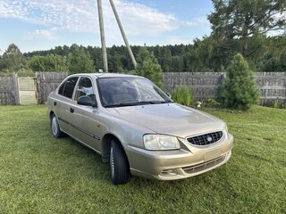 2006 Hyundai Accent ТагАЗ II, бежевый, 280000 рублей, вид 2