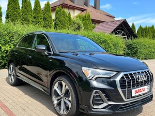 2020 Audi Q3 45 TFSI II (F3), чёрный, 2400000 рублей, вид 3