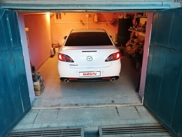 2011 Mazda 6 II (GH) Рестайлинг, белый, 1150000 рублей - вид 5