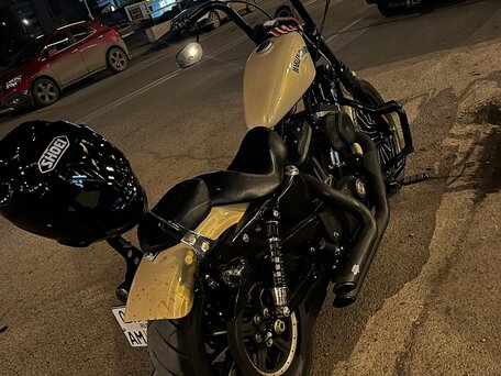 2014 Harley-Davidson Sportster 883, бежевый, 800000 рублей, вид 4