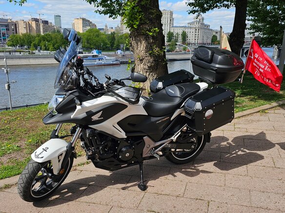2015 Honda NC 750X, белый, 790000 рублей