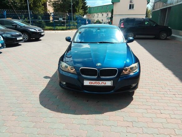 2011 BMW 3 серии 318i V (E90/E91/E92/E93) Рестайлинг, синий, 850000 рублей - вид 2