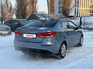 2015 Kia Rio III Рестайлинг, голубой, 1079000 рублей, вид 3