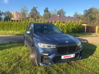 2019 BMW X7 40i I (G07), синий, 7000000 рублей, вид 2